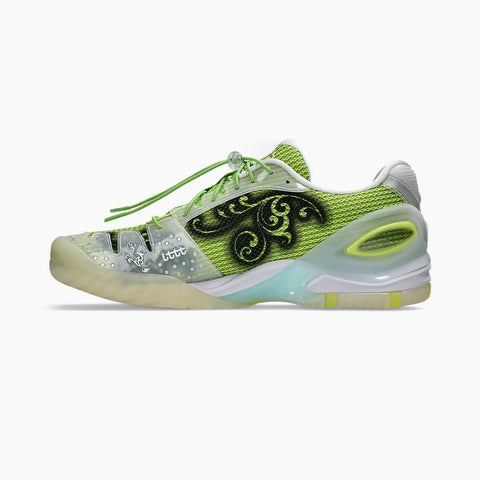ASICS x The Little Tokyo Table Tennis (LTTT) Gel-Resulation 5 Parrot Green / Pure Silver