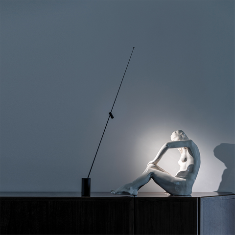 Mozaik Davide Groppi FM Table Lamp Black