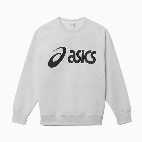 ASICS Logo Sweatcrew Light Grey Heather