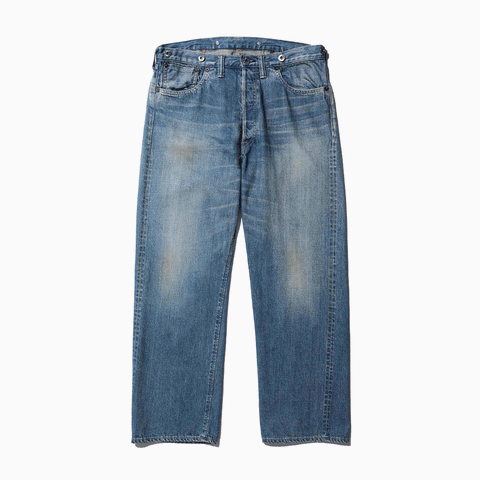 A.PRESSE No.2 Washed Denim Pants Indigo