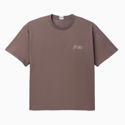 ASICS Logo Short Sleeve Tee Cocoa Powder