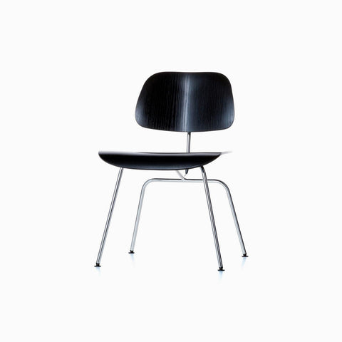 Mozaik Vitra Plywood DCM Dining Chair Black Ash
