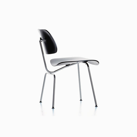 Mozaik Vitra Plywood DCM Dining Chair Black Ash