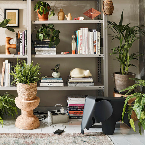 Mozaik Vitra Eames Elephant Polypropylene Black