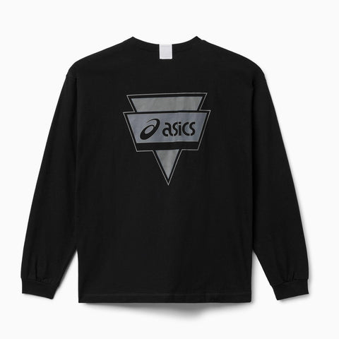 ASICS Graphic Long Sleeve Tee Black