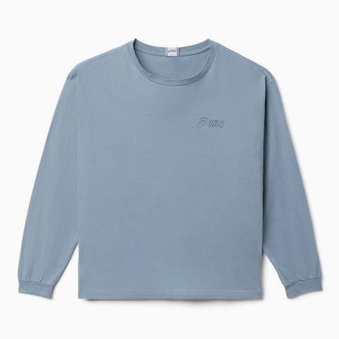 ASICS Graphic Long Sleeve Tee Slate Blue