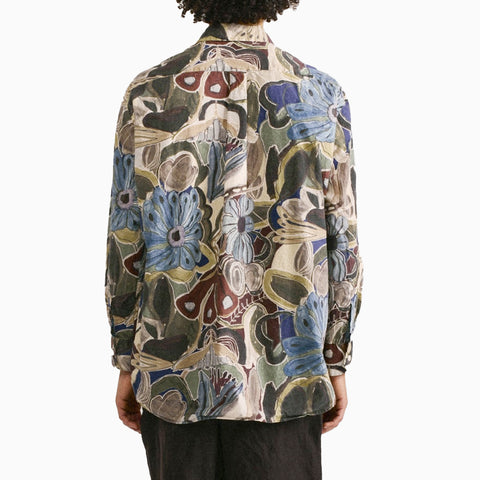 Casey/Casey Big Raccourcie Shirt Print Browns