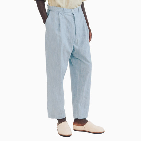 Casey/Casey Basic Pant Wind Stirpe - Blue Stripe