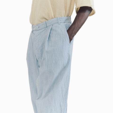 Casey/Casey Basic Pant Wind Stirpe - Blue Stripe