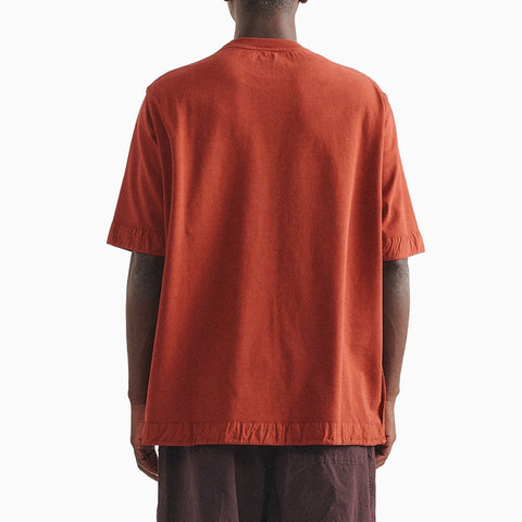 Casey/Casey Felix SS T-Shirt Heavy Jersey Terracotta