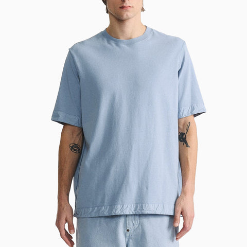 Casey/Casey Felix SS T-Shirt Heavy Jersey Glacier