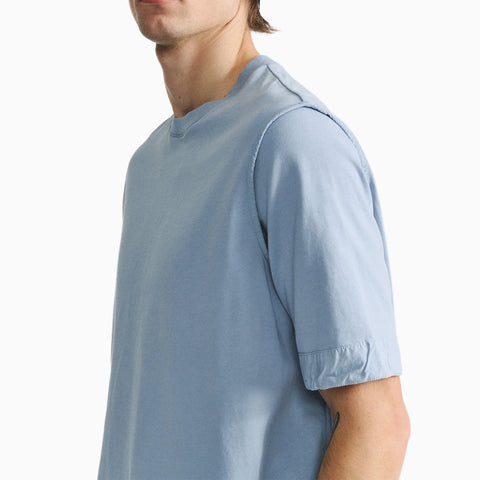 Casey/Casey Felix SS T-Shirt Heavy Jersey Glacier