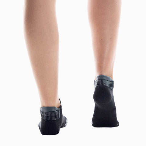 On Performance Run Sock Low Black | Eclipse