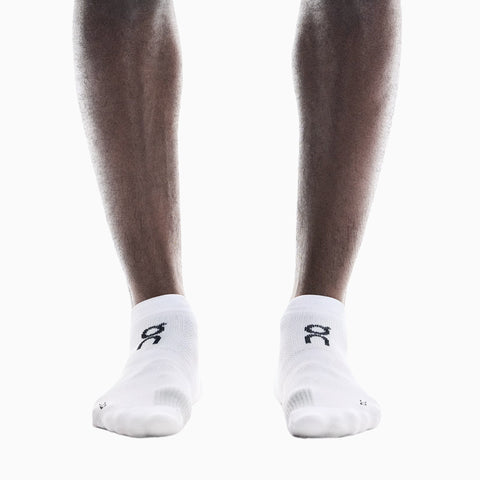 On Performance Run Sock Low White | Glacier