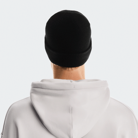 On Merino Beanie Black