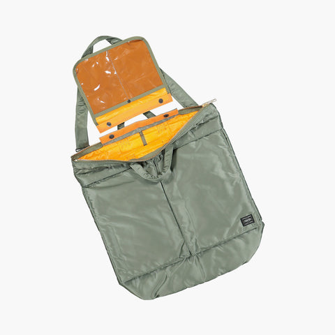 Porter-Yoshida & Co. Tanker 2Way Helmet Bag Sage Green