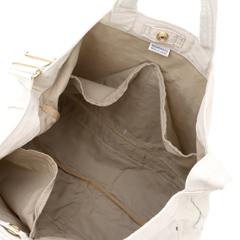 Porter-Yoshida & Co. Mile 2Way Tote Bag Small White