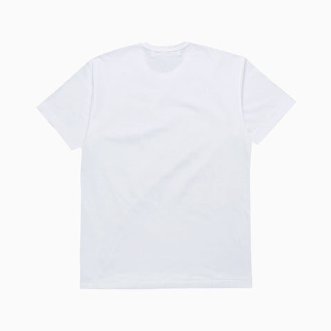 Comme des Garcons Play x the Artist Invader White Red Heart T-Shirt