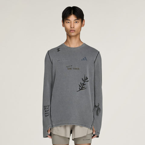 adidas Originals x Song For The Mute Long Sleeve Tee Carbon