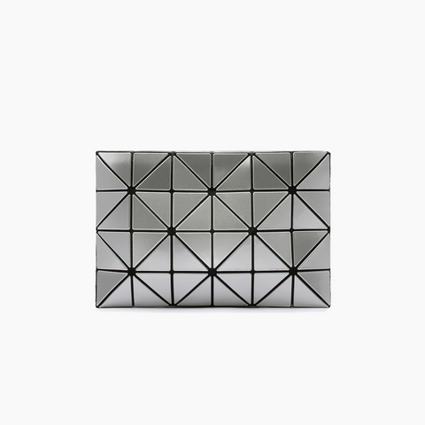 Bao Bao Issey Miyake Lucent Pouch Silver White
