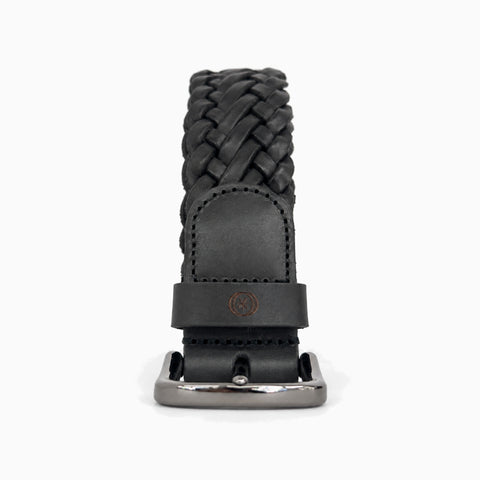 Yâr’in Custom Hand Braided Belt 716 Black
