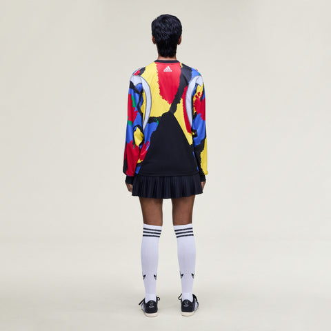 adidas Originals x Brain Dead Long Sleeve Jersey Black / Eqt Yellow