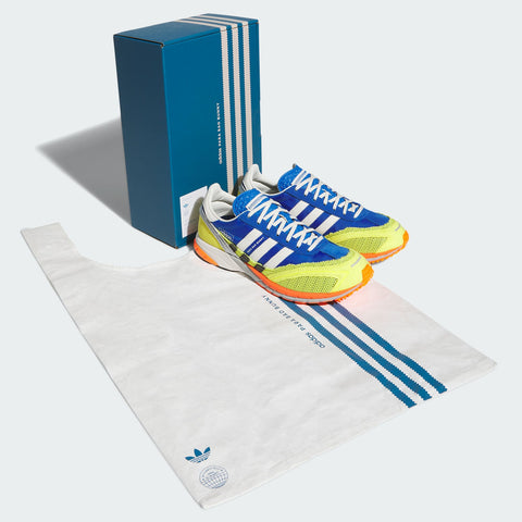 adidas Originals x Bad Bunny Adizero SL 72 Blue / Core White / Shcok Yellow
