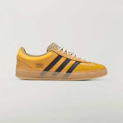 adidas Originals x Bad Bunny Gazelle Indoor Solar Gold / Core Black / Gum