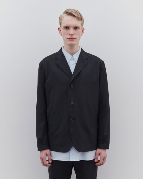 Comme des Garçons HOMME Wool Gabardine Sport Blazer Black