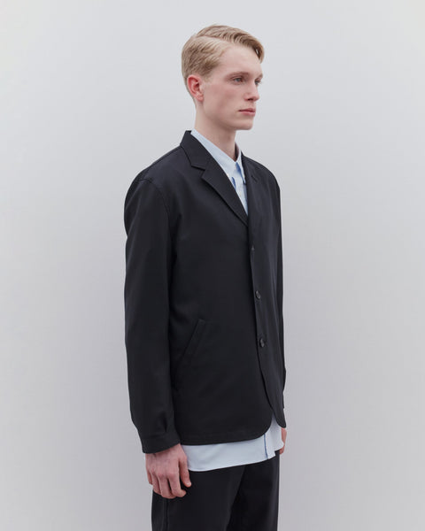 Comme des Garçons HOMME Wool Gabardine Sport Blazer Black
