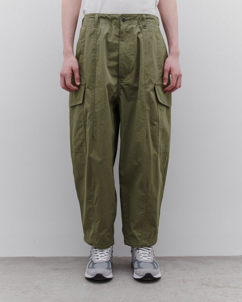 Comme des Garçons HOMME Compact Cotton Cargo Pants Khaki
