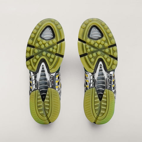 adidas Originals x Brain Dead CLIMACOOL 2 Core Black / Impact Yellow / Silver Metallic