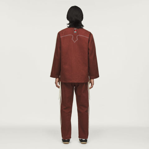 adidas Originals x CLOT Track Jacket by Edison Chen Fox Brown