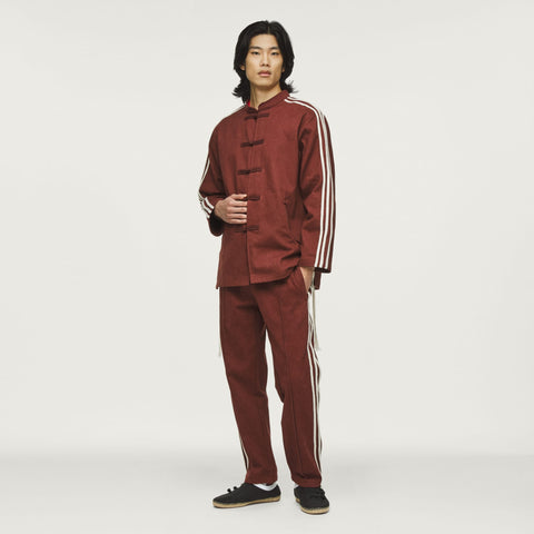 adidas Originals x CLOT Track Jacket by Edison Chen Fox Brown