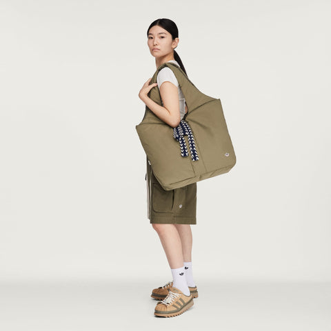 adidas Originals x CLOT Tote Bag By Edison Chen Olive Strata