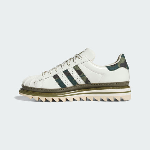 adidas Originals x BAPE x CLOT by Edison Chen Superstar Off White / Branch / Olive Cargo
