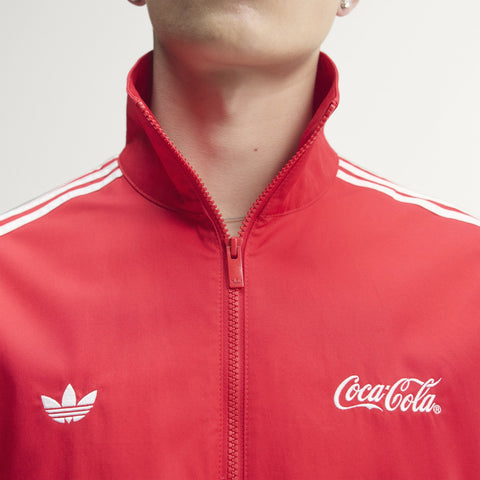 adidas Originals x Coca-Cola Classic Sport Firebird Track Jacket Vivid Red