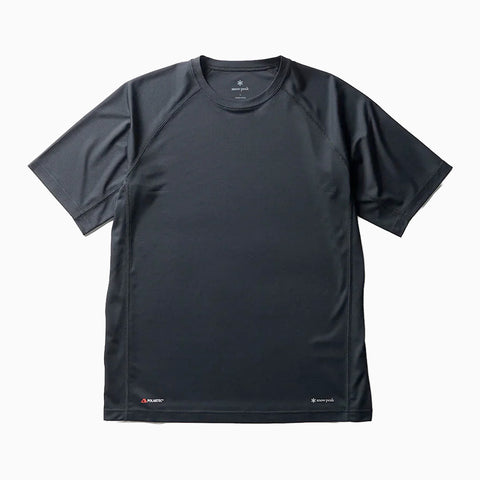 Snow Peak Polartec Power Dry T-Shirt Black