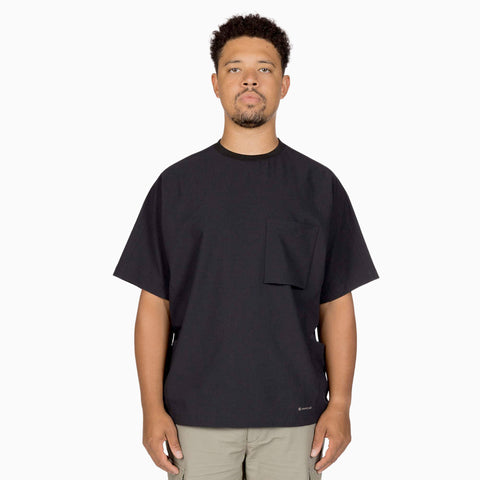 Snow Peak Airo Short Sleeve T-Shirt Black
