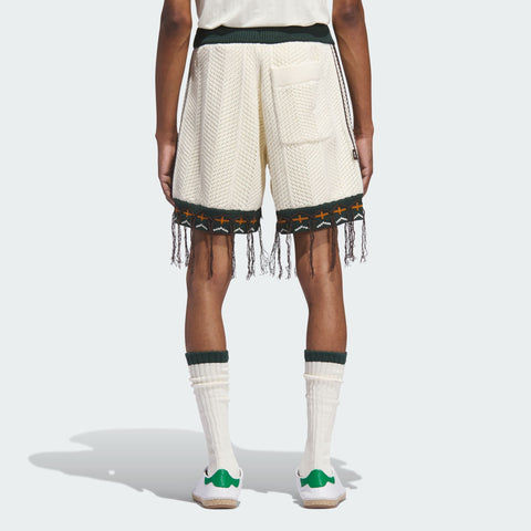 adidas Originals x CLOT Crochet Shorts by Edison Chen Cream White