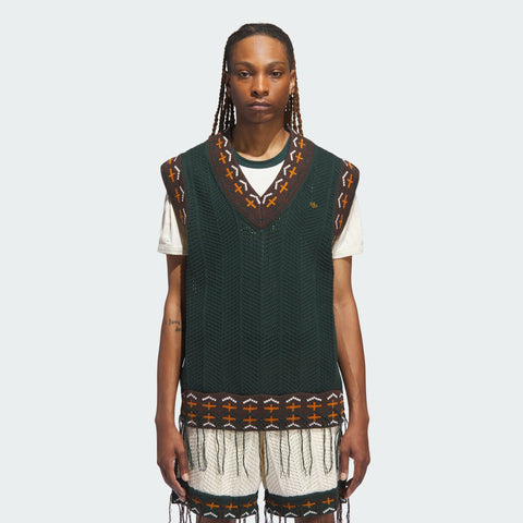 adidas Originals x CLOT Crochet Vest by Edison Chen Green Night