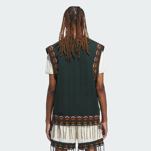 adidas Originals x CLOT Crochet Vest by Edison Chen Green Night