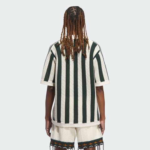 adidas Originals x CLOT Pique Polo by Edison Chen Green Night / Cream White