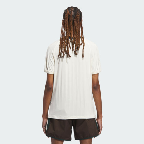 adidas Originals x CLOT Rib Tee by Edison Chen Cream White / Green Night