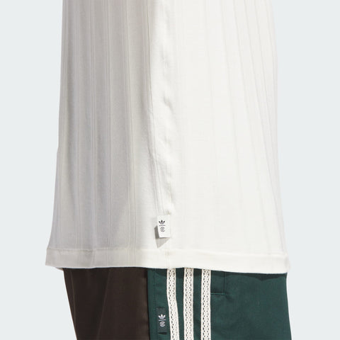 adidas Originals x CLOT Rib Tee by Edison Chen Cream White / Green Night