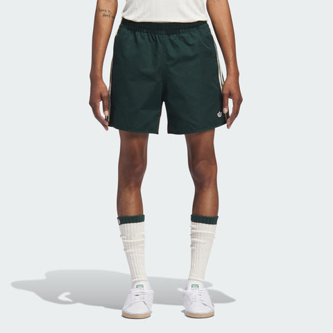 adidas Originals x CLOT Sprinter Shorts by Edison Chen Green Night / Dark Brown
