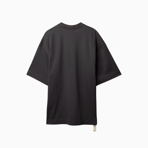 Applied Art Forms Oversized Plain Tee Black