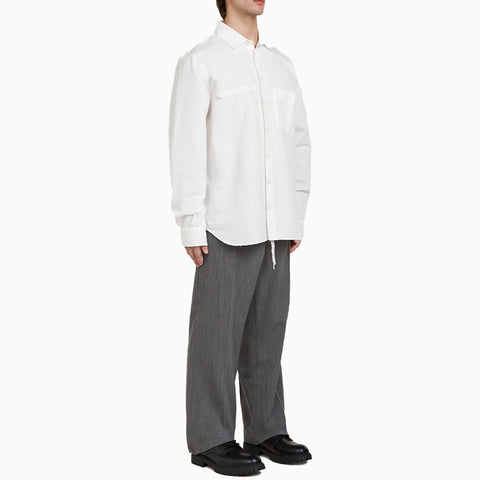 Applied Art Forms DM1-13 Officer Chino Grey Melange