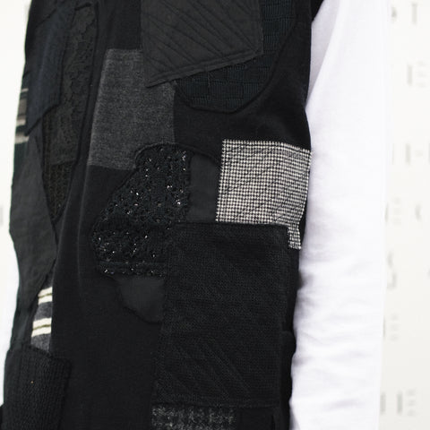 Junya Watanabe MAN Patchwork Vest Black