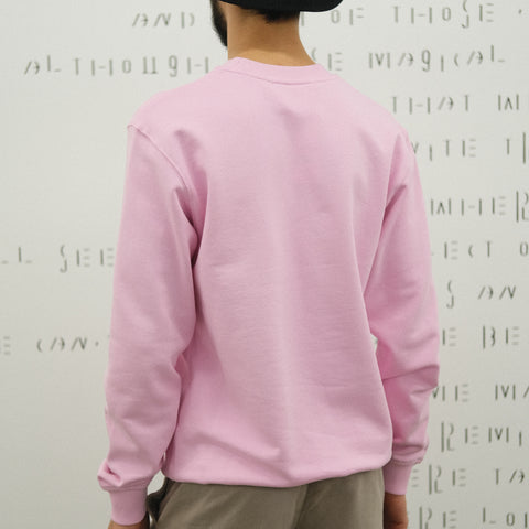 Comme des Garçons SHIRT Knit Sweatshirt Pink